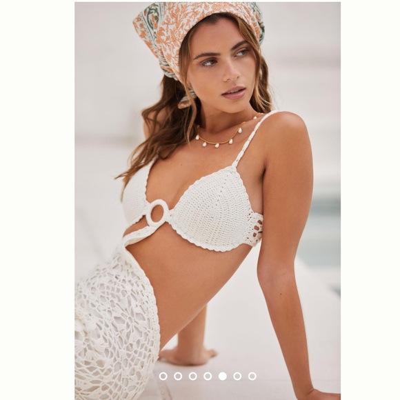 Anthropologie X Capittana Martina crochet cover up - Picture 5 of 11